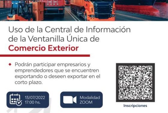 Capacitación sobre el uso de la Central de Información de la Ventanilla Única de Comercio Exterior