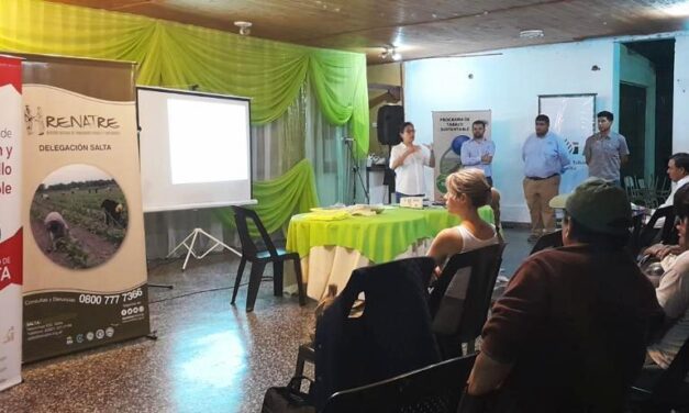 Se realizó una capacitación sobre control de pasto cubano y buenas prácticas agrícolas