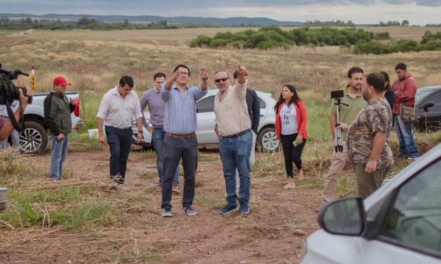 Continúan las obras y se avanza en la adjudicación de los primeros lotes en el Parque Industrial de Rosario de la Frontera