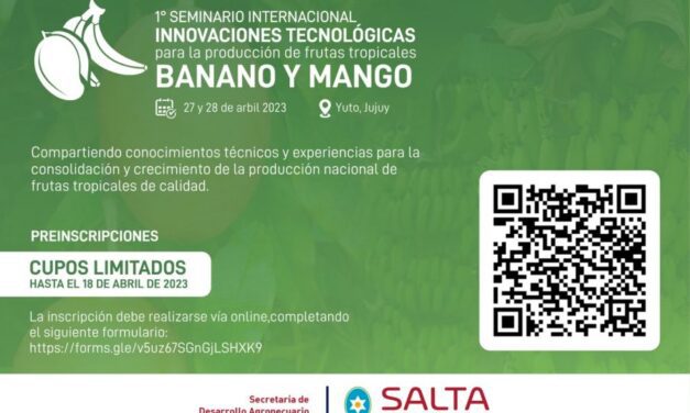 Primer Seminario Internacional «Innovaciones tecnológicas para la producción de frutas tropicales: banano y mango»