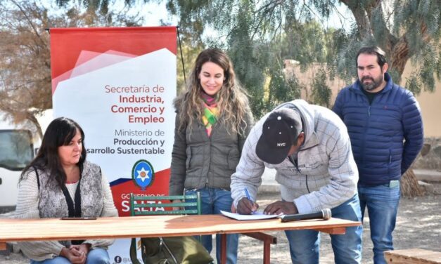 Payogasta tiene una nueva cooperativa agropecuaria