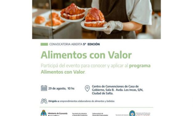 Elaboradores de alimentos y bebidas podrán potenciar sus emprendimientos