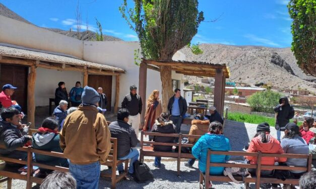 En El Alfarcito, se realizó la cuarta reunión de la “Mesa de Gestión y Trabajo de la Quebrada del Toro”