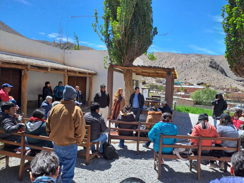 En El Alfarcito, se realizó la cuarta reunión de la “Mesa de Gestión y Trabajo de la Quebrada del Toro”