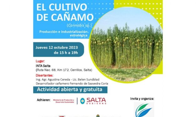 Jornada sobre cultivo de cáñamo