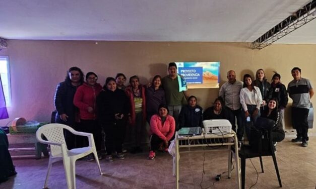 En Estación Salar de Pocitos, se realizó una reunión Informativa sobre el Proyecto Providencia