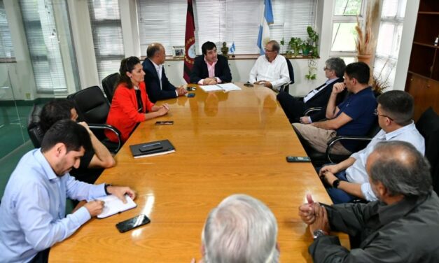 Funcionarios provinciales se reunieron con el nuevo presidente de Trenes Argentinos Cargas
