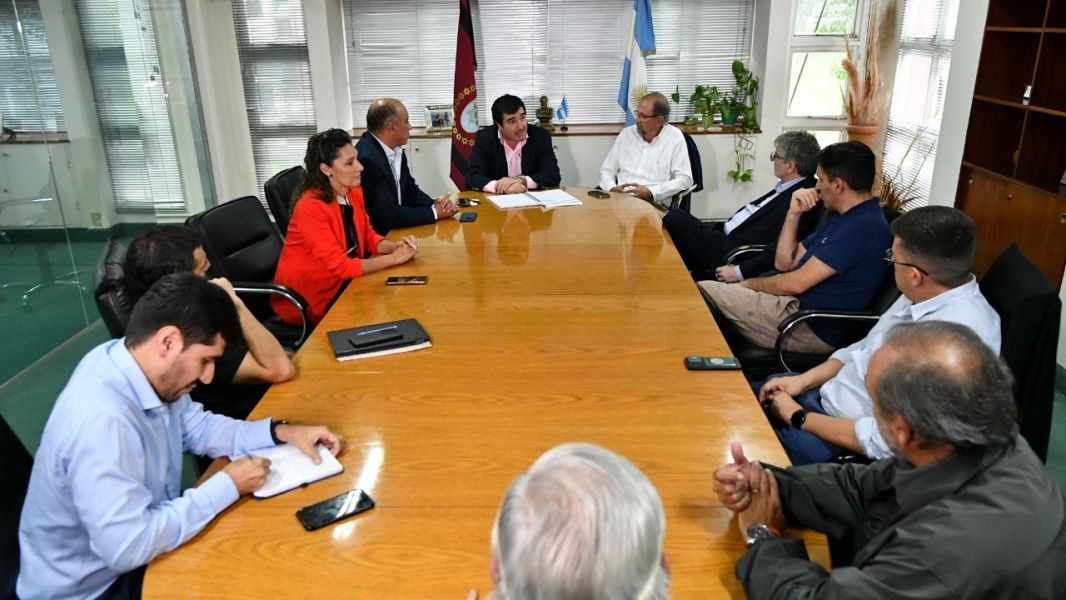 Funcionarios provinciales se reunieron con el nuevo presidente de Trenes Argentinos Cargas
