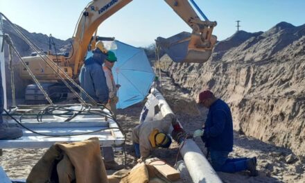 La construcción del gasoducto La Viña-Guachipas se encuentra en la etapa final