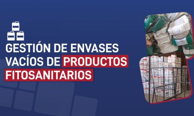 Salta incentiva la adecuada gestión de envases vacíos de productos fitosanitarios