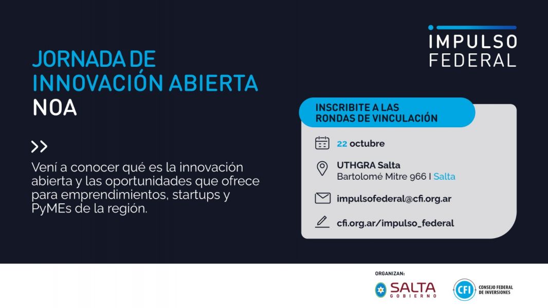 Empresas y emprendedores tecnológicos podrán capacitarse en Innovación Abierta