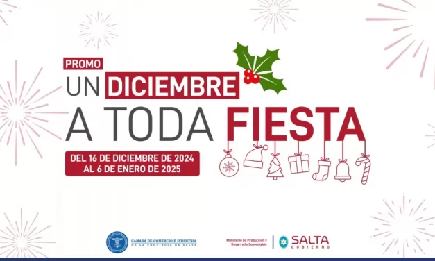 El próximo jueves 26 se realizará el primer sorteo de “Un diciembre a toda fiesta”