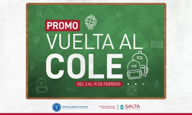 «Vuelta al cole»: está habilitado el registro de comercios que quieran adherirse a la promoción