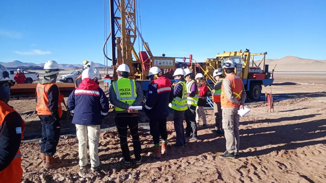 Salta y Catamarca llevaron adelante una inspección técnica conjunta en el proyecto Sal de Oro