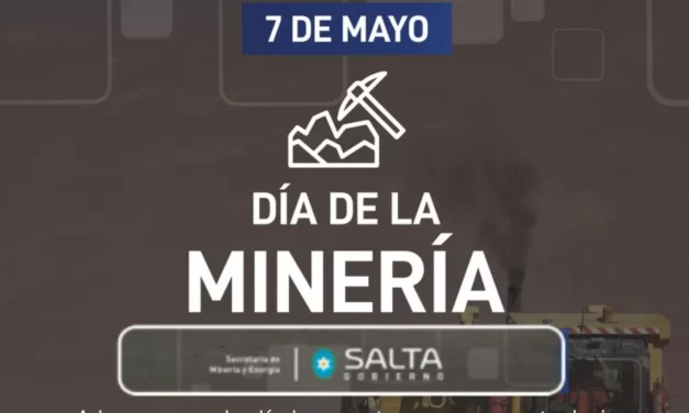 Salta reafirma su compromiso con una minería sostenible en el Día de la Minería
