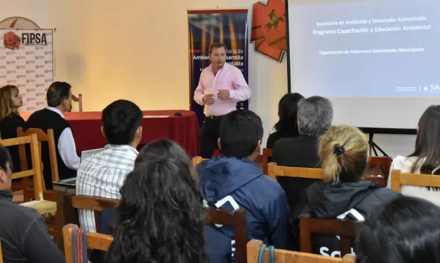 El Gobierno Provincial forma referentes municipales en temáticas ambientales