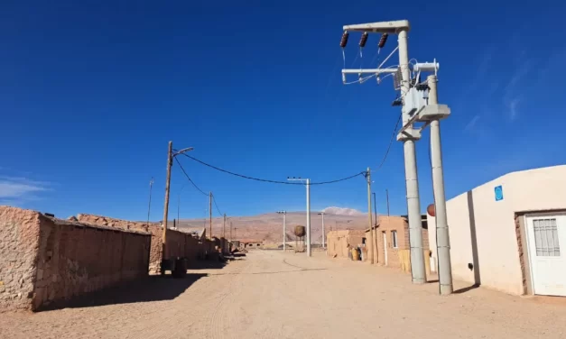 Olacapato será la primera localidad de la Puna salteña conectada al Sistema Argentino de Interconexión (SADI)