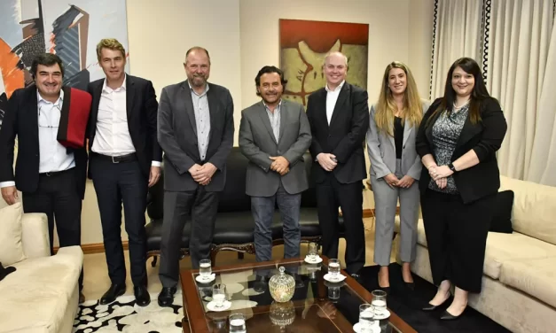 El gobernador Sáenz se reunió con directivos de la minera Eramine Sudamérica