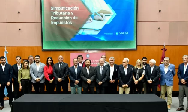 Disminución de la presión fiscal: Sáenz anunció reducción de impuestos y eliminación de tasas Gobernación Noticias de Salta Gobierno