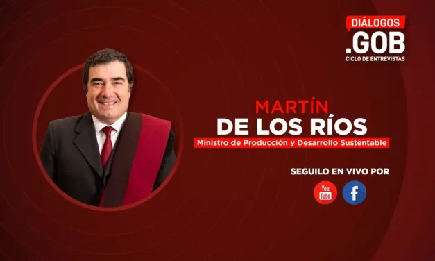 La próxima edición de Diálogos.GOB entrevistará al ministro Martín de los Ríos