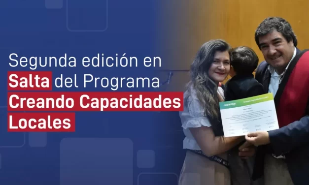 Segunda edición del Programa Creando Capacidades Locales con nuevas oportunidades de formación