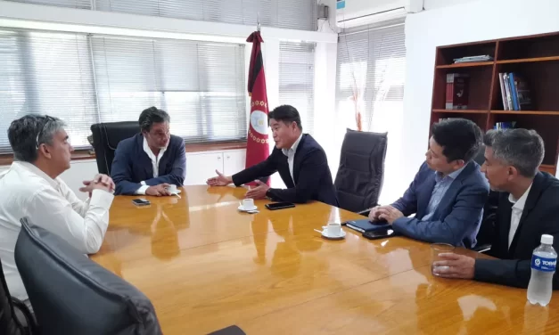Reunión de trabajo con la minera POSCO Argentina