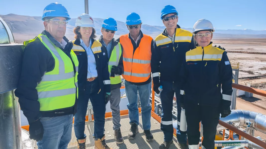 El ministro Lupión recorrió el proyecto de litio Rincón y relevó el avance de la planta que se construye en Salta