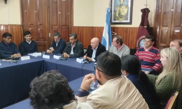 El ministro Lupión analizó con senadores las metas productivas de la Provincia
